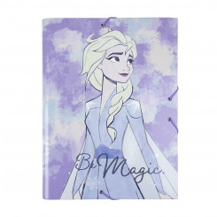 Folder Frozen Be Magic A4 Lilac (24 x 34 x 4 cm)