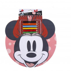 Stationery Set Minnie Mouse Notebook (30 x 30 x 1 cm)