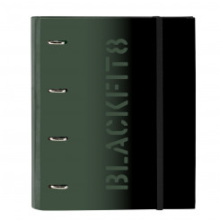 Папка-регистратор BlackFit8 Gradient A4 Черный Военный зеленый (27 x 32 x 3,5 см)