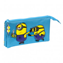 Тройная универсальная сумка Minions Minionstatic Blue (22 x 12 x 3 см)