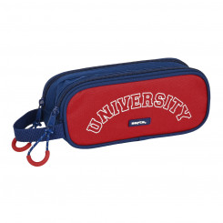 Двойная сумка Safta University Red Navy Blue (21 x 8 x 6 см)