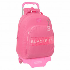 Школьный рюкзак на колесах BlackFit8 Glow up Pink (32 x 42 x 15 см)