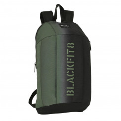 Детская сумка BlackFit8 Gradient Mini Black Military green (22 x 39 x 10 см)