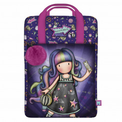 Школьная сумка Gorjuss Up and away Фиолетовая (25 х 36 х 10 см)