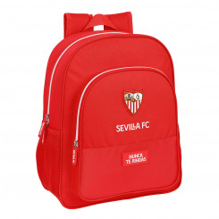Школьная сумка Sevilla Fútbol Club красная (32 x 38 x 12 см)