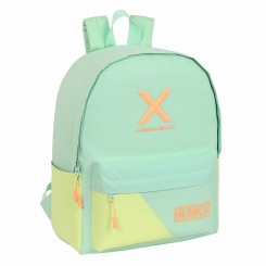 Рюкзак для ноутбука Мюнхен Sunset Green Yellow (31 x 40 x 16 см)