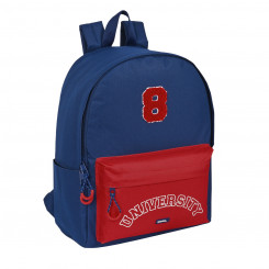 Рюкзак для ноутбука Safta University Красный Темно-Синий (31 x 40 x 16 см)