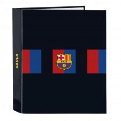 Ring binder F.C. Barcelona Maroon Navy Blue A4 (27 x 33 x 6 cm)