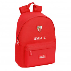 Laptop Backpack Sevilla Fútbol Club Red (31 x 41 x 16 cm)