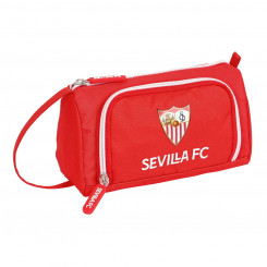School Case with Accessories Sevilla Fútbol Club Red (32 Pieces)