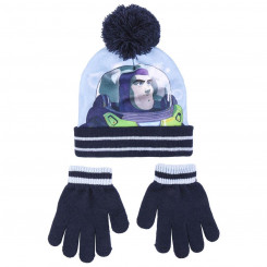 Hat & Gloves Buzz Lightyear Blue (One size)