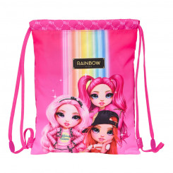 Детский рюкзак-сумка Rainbow High Фуксия (26 х 34 х 1 см)