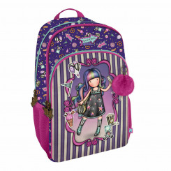 Школьная сумка Gorjuss Up and away Фиолетовая (29 x 45 x 17 см)