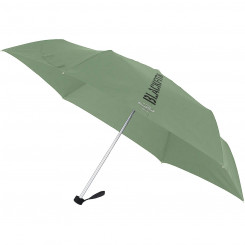 Foldable Umbrella BlackFit8 Gradient Black Military green (Ø 98 cm)