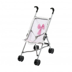 Chair for Dolls Reig Pink Umbrella White Spots