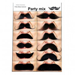 Moustache My Other Me One size 12 Pieces