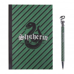 Kirjatarvete komplekt Harry Potter 2 tükki rohelist
