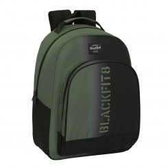 Школьная сумка BlackFit8 Gradient Black Military green (32 x 42 x 15 см)