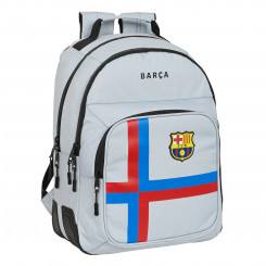 School Bag F.C. Barcelona Grey (32 x 42 x 15 cm)