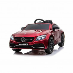 Laste elektriauto Injusa Mercedes Benz Amg C63 Punased tuled heliga Raadiojuhtimine 12 V