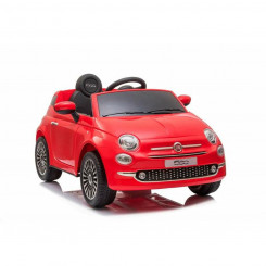 Laste elektriauto Injusa Fiat 500 Red Raadiojuhtimine 12 V