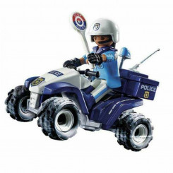 Sõiduki mängukomplekt Playmobil Speed Quad City Action 71092 Police Officer (21 tk)