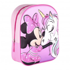 Koolikott Minnie Mouse Pink (25 x 31 x 10 cm)