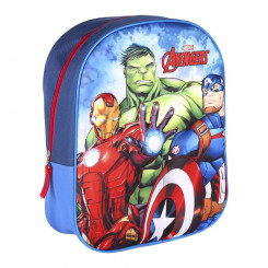 Школьная сумка The Avengers Blue (25 x 31 x 10 см)