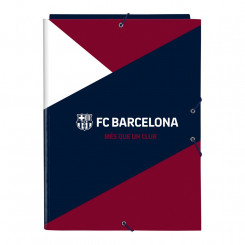 Kaust FC Barcelona Blue Maroon A4