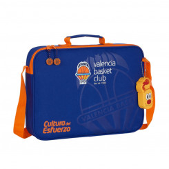 School Satchel Valencia Basket Blue Orange (38 x 28 x 6 cm)