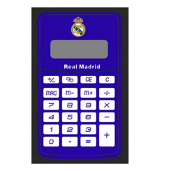 Калькулятор Real Madrid C.F. Синий Белый