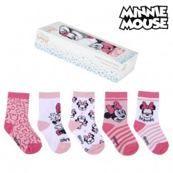 Sokid Minnie Mouse (5 paari) Mitmevärviline