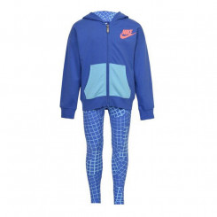 Детский спортивный костюм 923-B9A Nike Синий