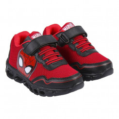 LED Trainers Spiderman Red