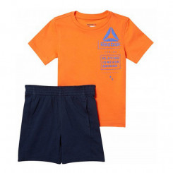 Children's Sports Outfit B ES SS Reebok CF4287 Orange