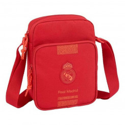 Shoulder Bag Real Madrid C.F. Red (16 x 22 x 6 cm)