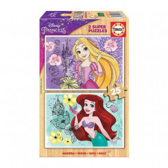 Pusle Educa Rapunzel and Ariel Disney Princess (50 pcs)