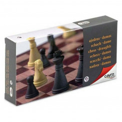 Доска для шахмат и шашек Magnetic Cayro (16 x 16 см)
