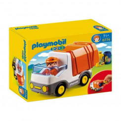 Mängukomplekt Playmobil 1,2,3 prügiauto 6774