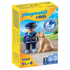 Playset Police with Dog 1 Easy Starter Playmobil 70408 (2 tk)