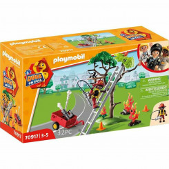 Playset Playmobil Duck on Call Fireman Cat 70917 (32 pcs)