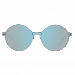 Солнцезащитные очки унисекс Pepe Jeans PJ5135C4140 Синие (с зеркальным эффектом)