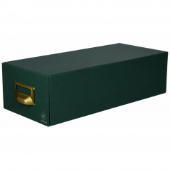 Refillable storage binder Mariola Green (15,5 x 10 x 35 cm)
