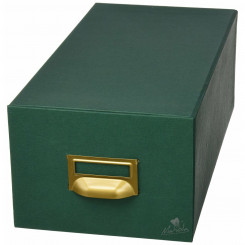 Refillable storage binder Mariola Green (18 x 12,5 x 35 cm)