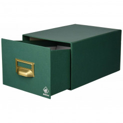 Refillable storage binder Mariola Green (18 x 12,5 x 25 cm)