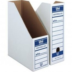 Газетница Unipapel White Cardboard (33,5 x 26 x 10 см) (12 шт.)