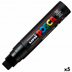 felt-tip pens POSCA PC-17K Black 5 Units