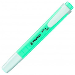 Fluorescent Marker Stabilo Swing Cool Pastel Turquoise (10Units)