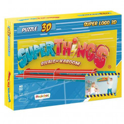 3D-пазл Superlogo Superthings (80 x 31 x 7 см)