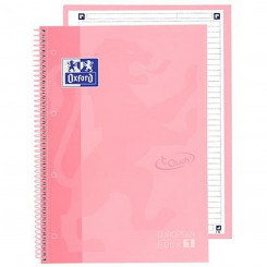 Notebook Oxford European Book School Light Pink A4 5 Units
